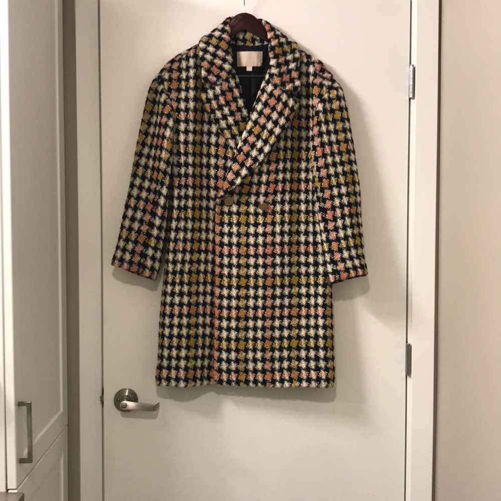 🧥J.Crew Tweed Coat slightly oversized 🧥🍂🍁